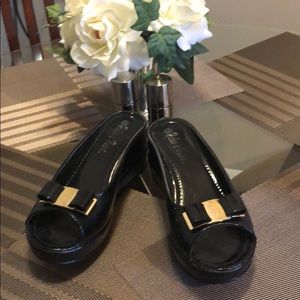 Helens heart platform sandal